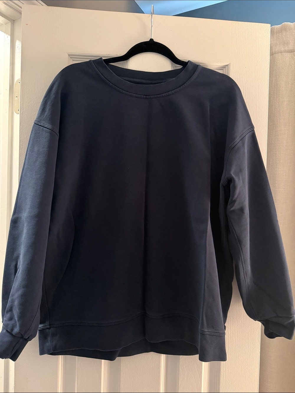 lululemon athletica Navy Crewneck Sweatshirt